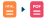 html-to-pdf icon