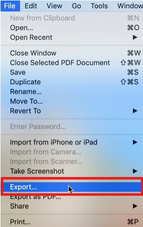 compress pdf mac