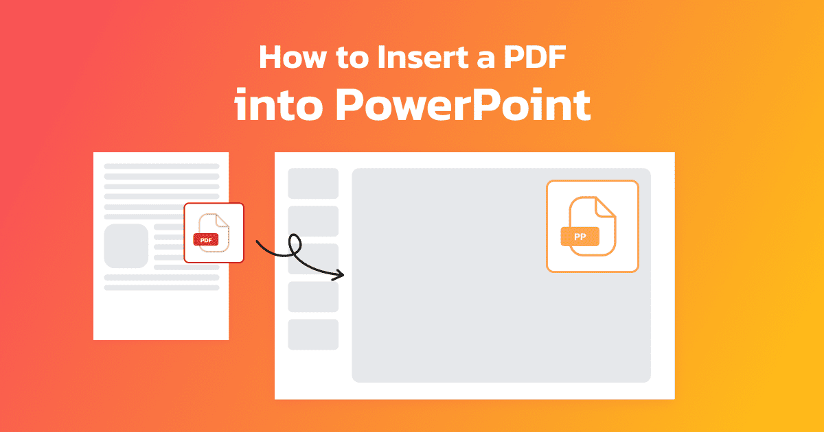 How to Insert a PDF into PowerPoint